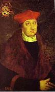 Lucas Cranach the Elder Portrait of Cardinal Albrecht of Brandenburg oil painting